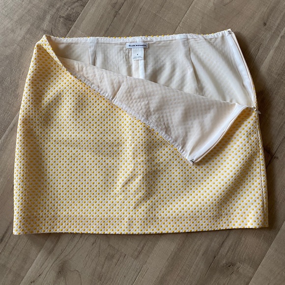 Club Monaco mini skirt new without tags - Picture 3 of 5